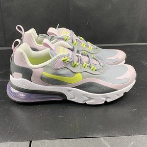 Nike Air Max 270 React (GS) Iced Lilac BQ0103 010 Youth Size 7Y Women's Size 8.5